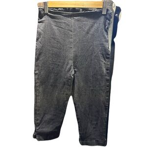 Vintage Frederick's of Hollywood Charcoal Ankle Pants